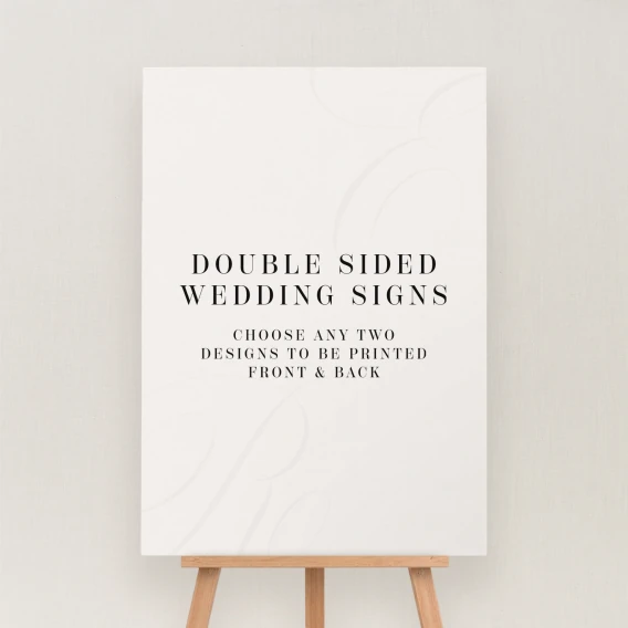 Tamara Collection Double Sided Sign