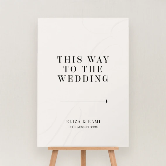 Tamara Collection Direction Sign