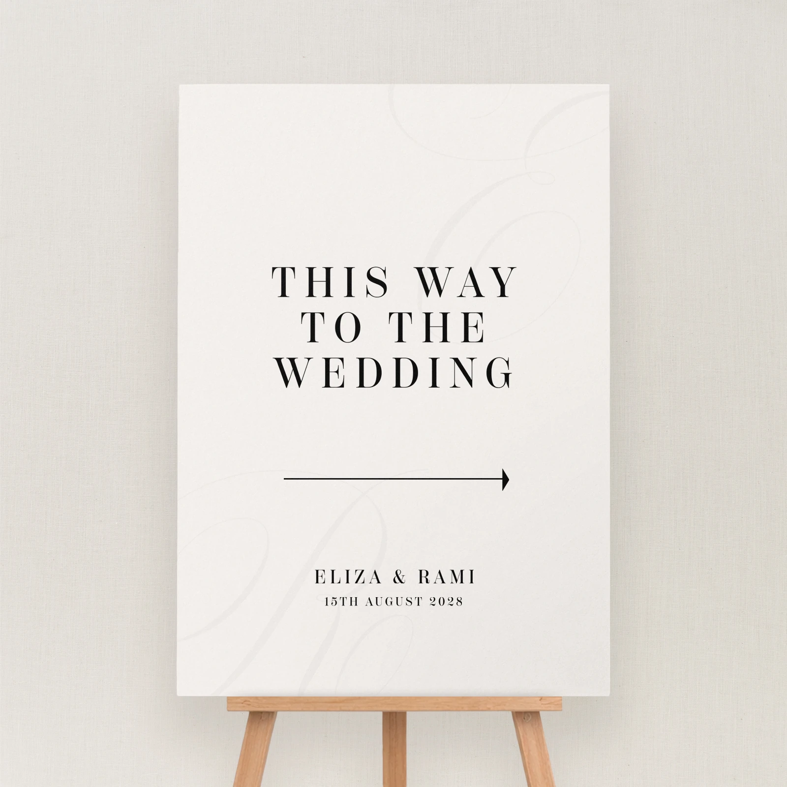 Tamara Collection Direction Sign