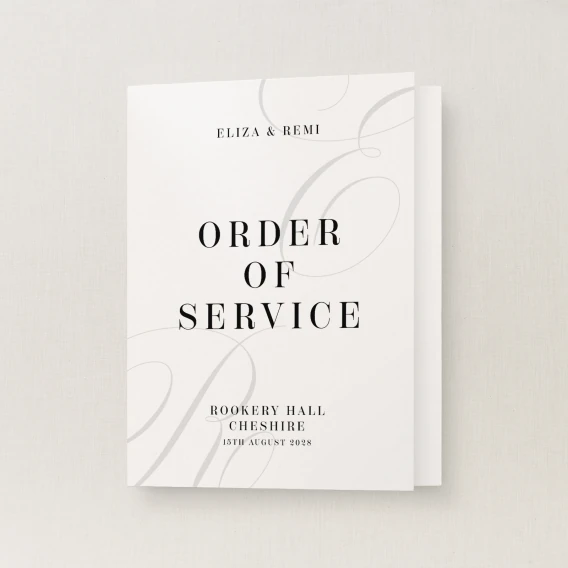 Tamara Collection Order of Service