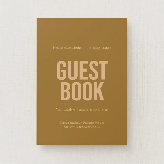 Tiva Collection Guest Book Sign