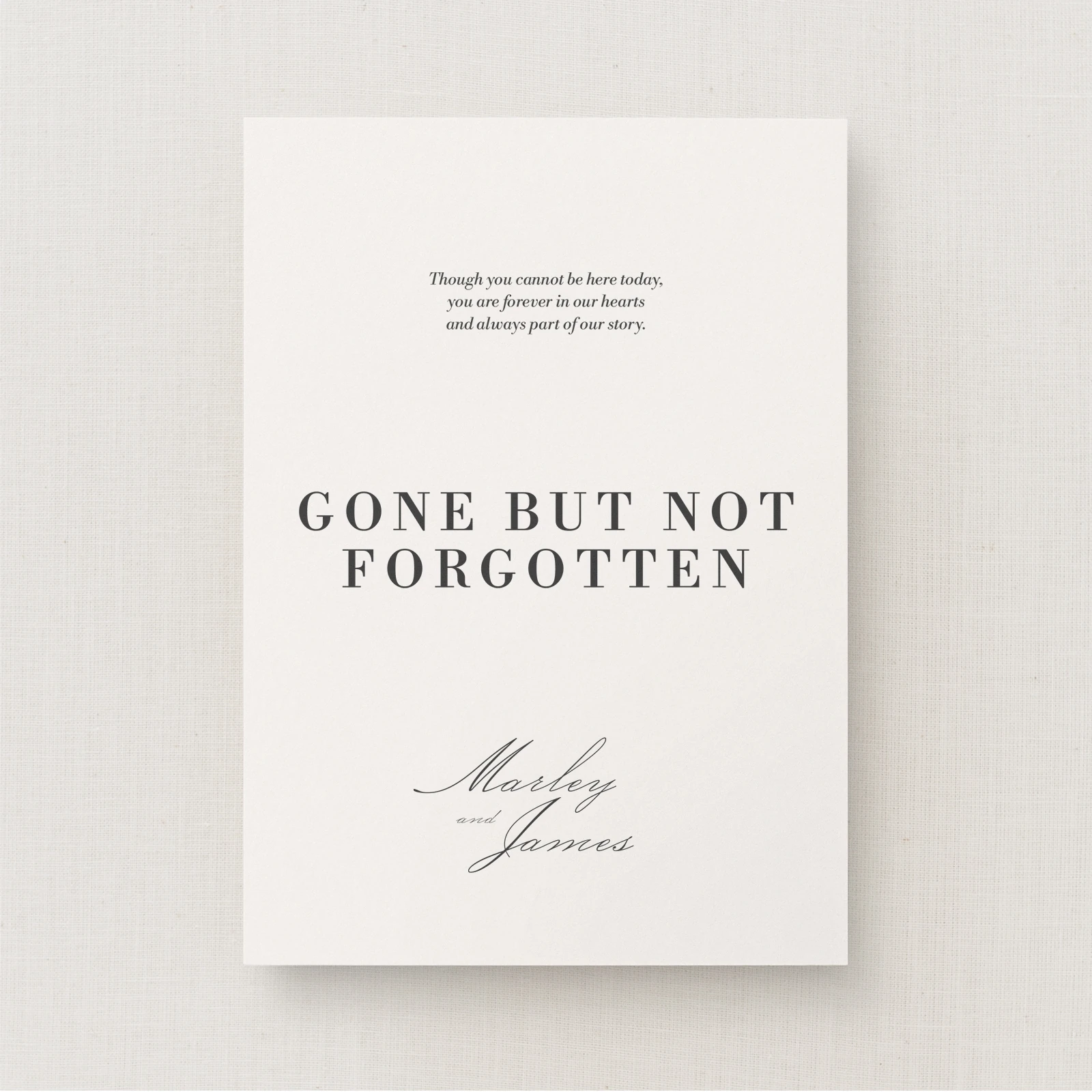Zafra Collection In Loving Memory Sign